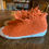 Thumbnail: Beautiful knit felted house slippers, Size 6