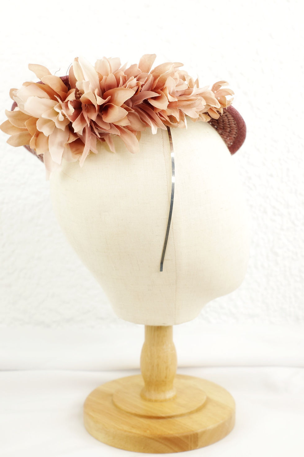 Miniatura: Base lado sinamay rosa vintage