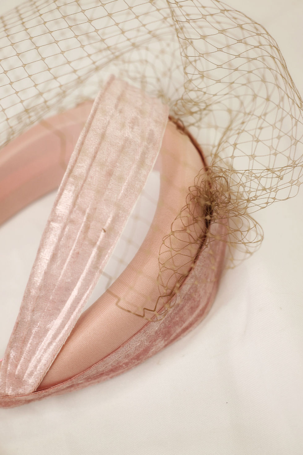 Miniatura: Diadema Lis rosa palo