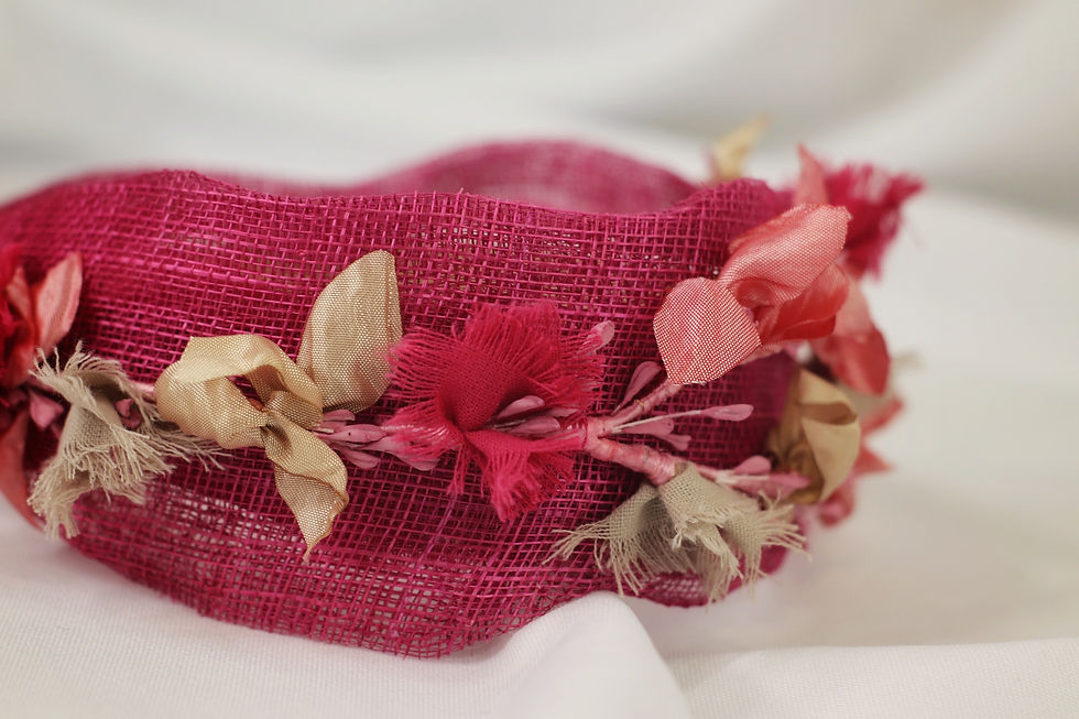 Miniatura: Diadema Sueño fucsia