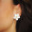 Miniatura: Pendientes Hanami nácar