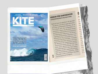 Surfmedizin in der neuen KITE 1/22 Ausgabe