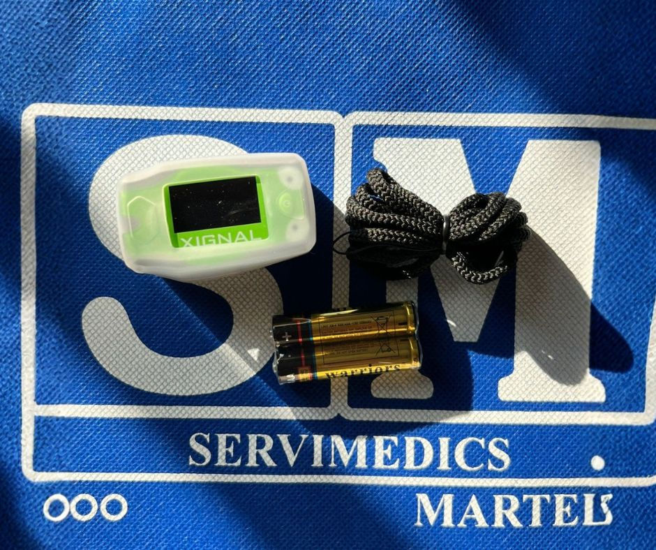 Miniatura: Oxímetro de pulso Xignal pediátrico de rana