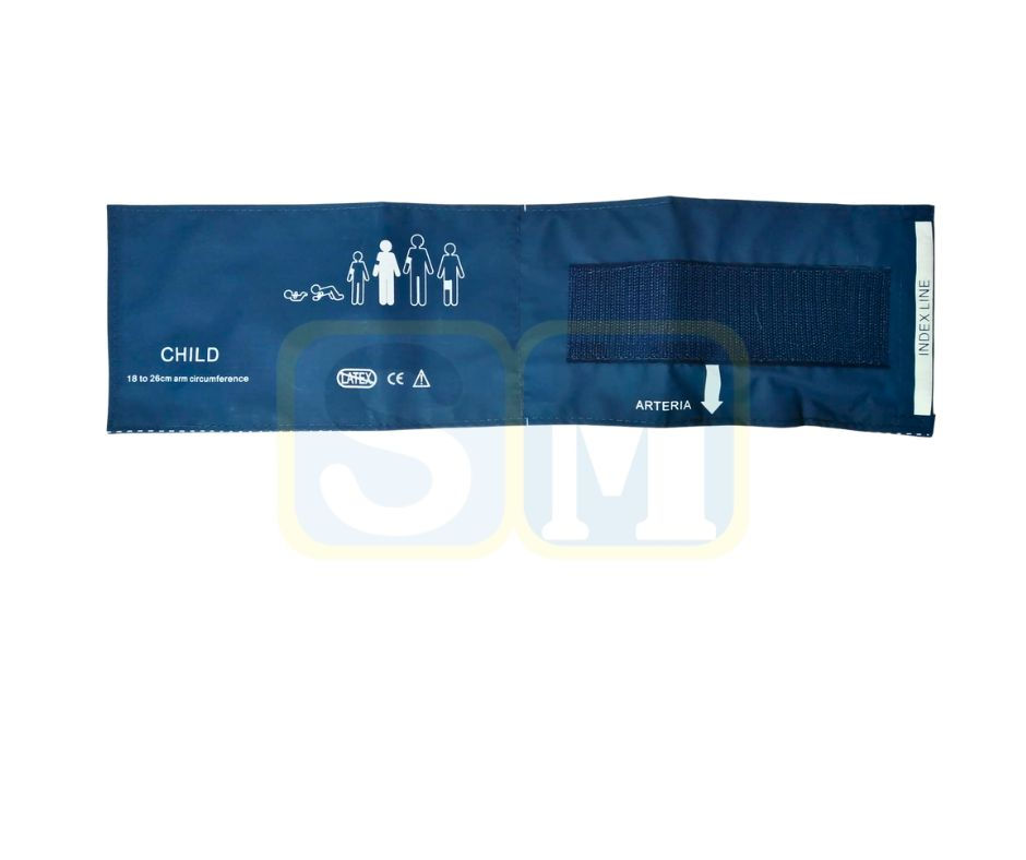 Miniatura: Brazalete  Pediátrico 18-26 cm 1 vía (NIBP) para presión arterial no invasiva