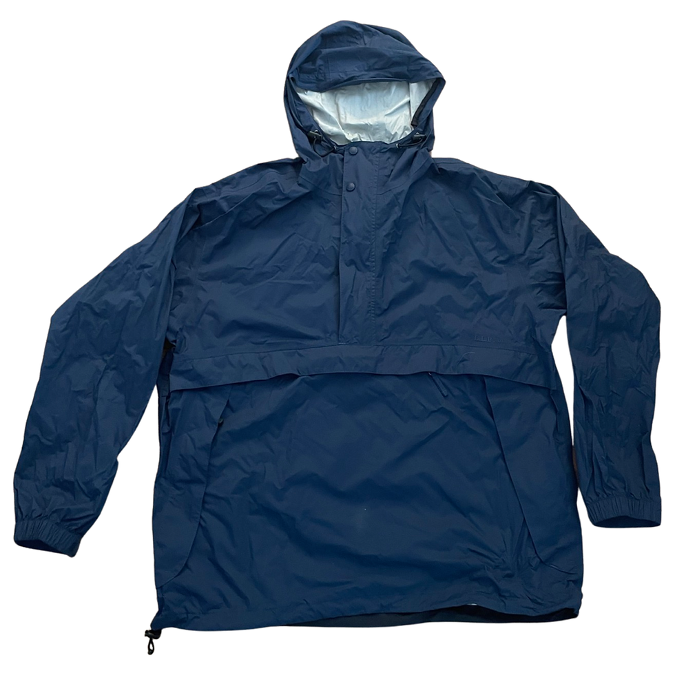 Thumbnail: LL Bean anorak rain jacket XL
