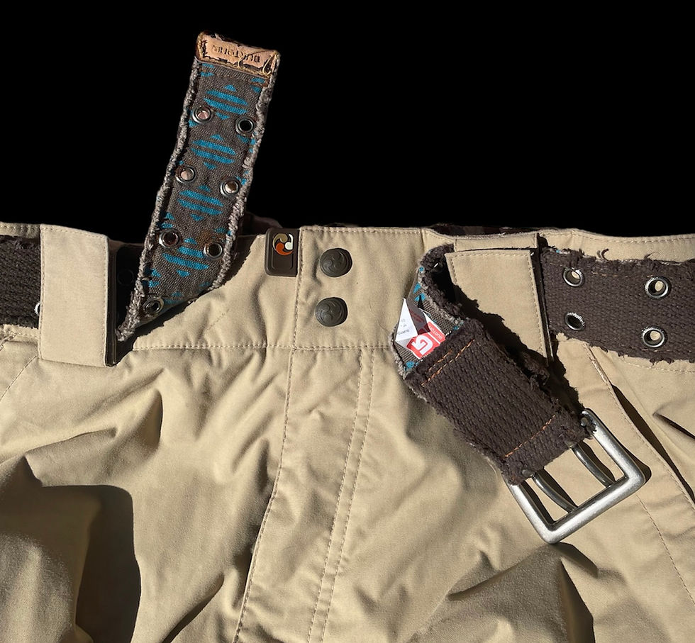 Thumbnail: Y2k Ronin Snowboard pants size L