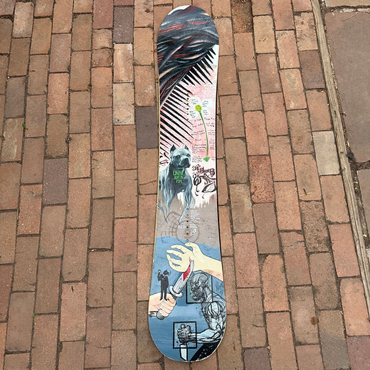 2007 burton snowboard 2007 Burton UnInc J.P. Solberg 154cm Pro Model Snowboard