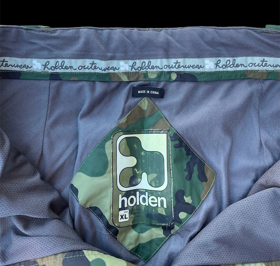 Thumbnail: Holden snowboard pants size XL