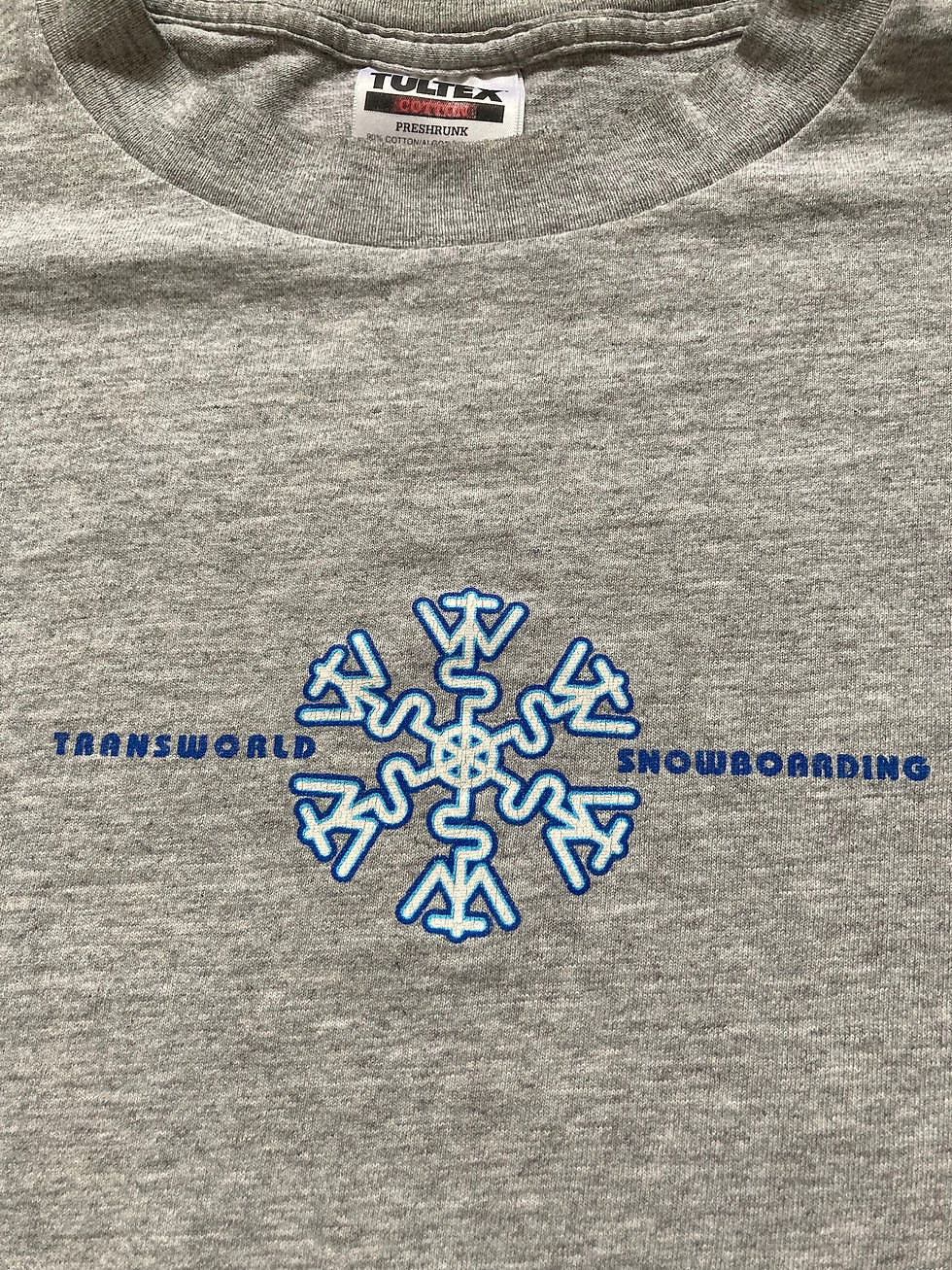 Thumbnail: 90s Transworld Snowboarding tee L