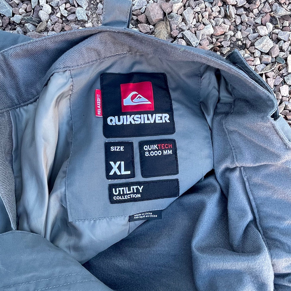 Thumbnail: Quiksilver 8k snowboard pants XL 