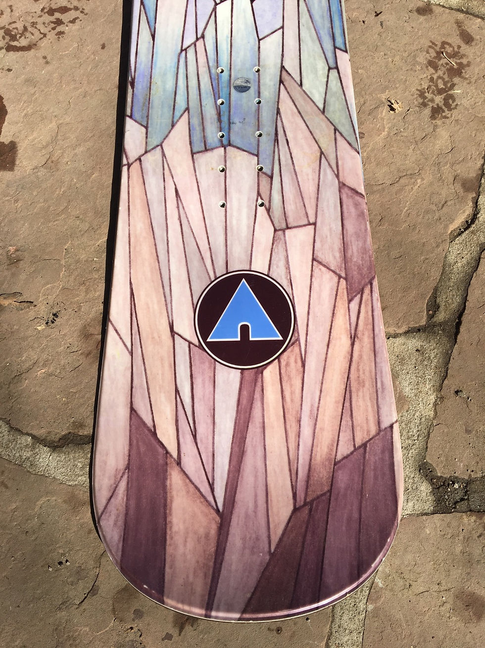 Thumbnail: 90s Airwalk stained glass 155cm 