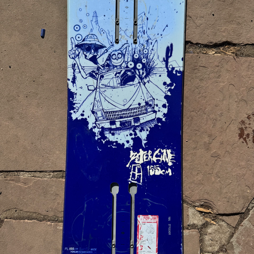 2000 Forum Snowboards Peter Line “Fear and Loathing” pro model