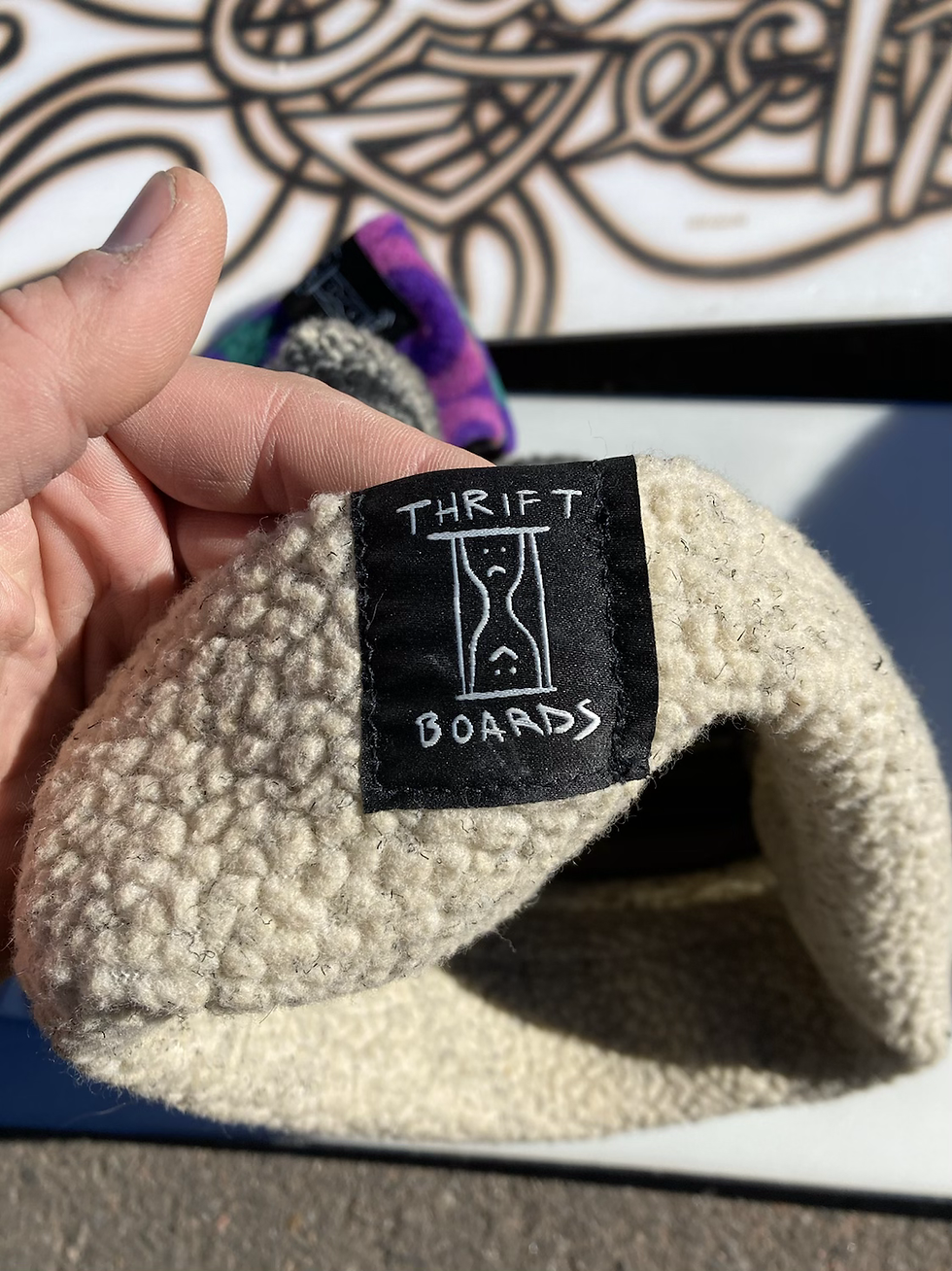 Thumbnail: ThriftBoards repurposed fleece hats
