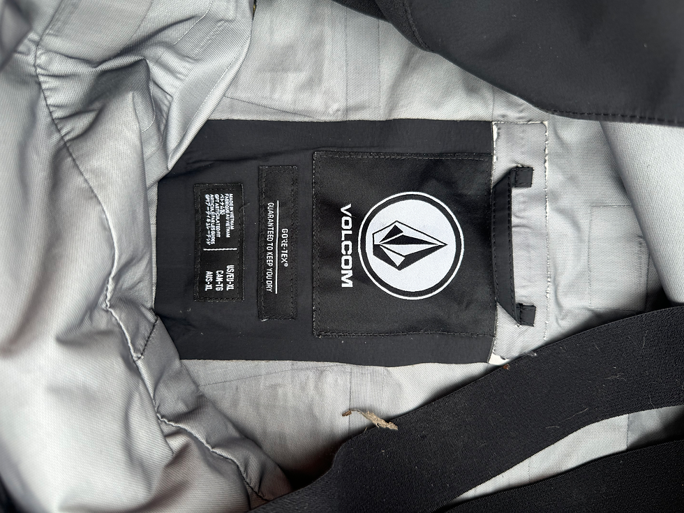 Thumbnail: Volcom Goretex “guide” bibs size XL 