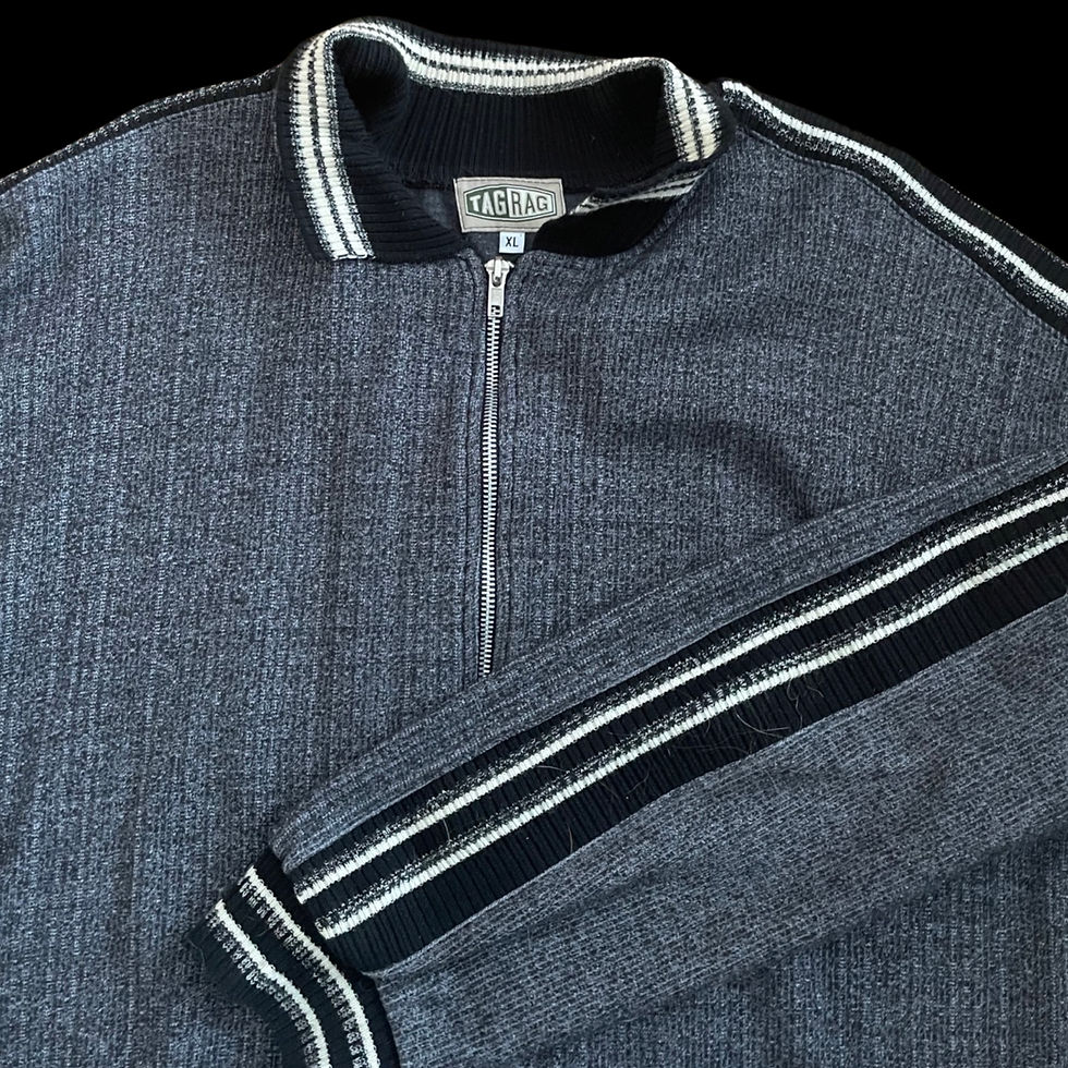 Thumbnail: 90s Tagrag longsleeve zip XL 