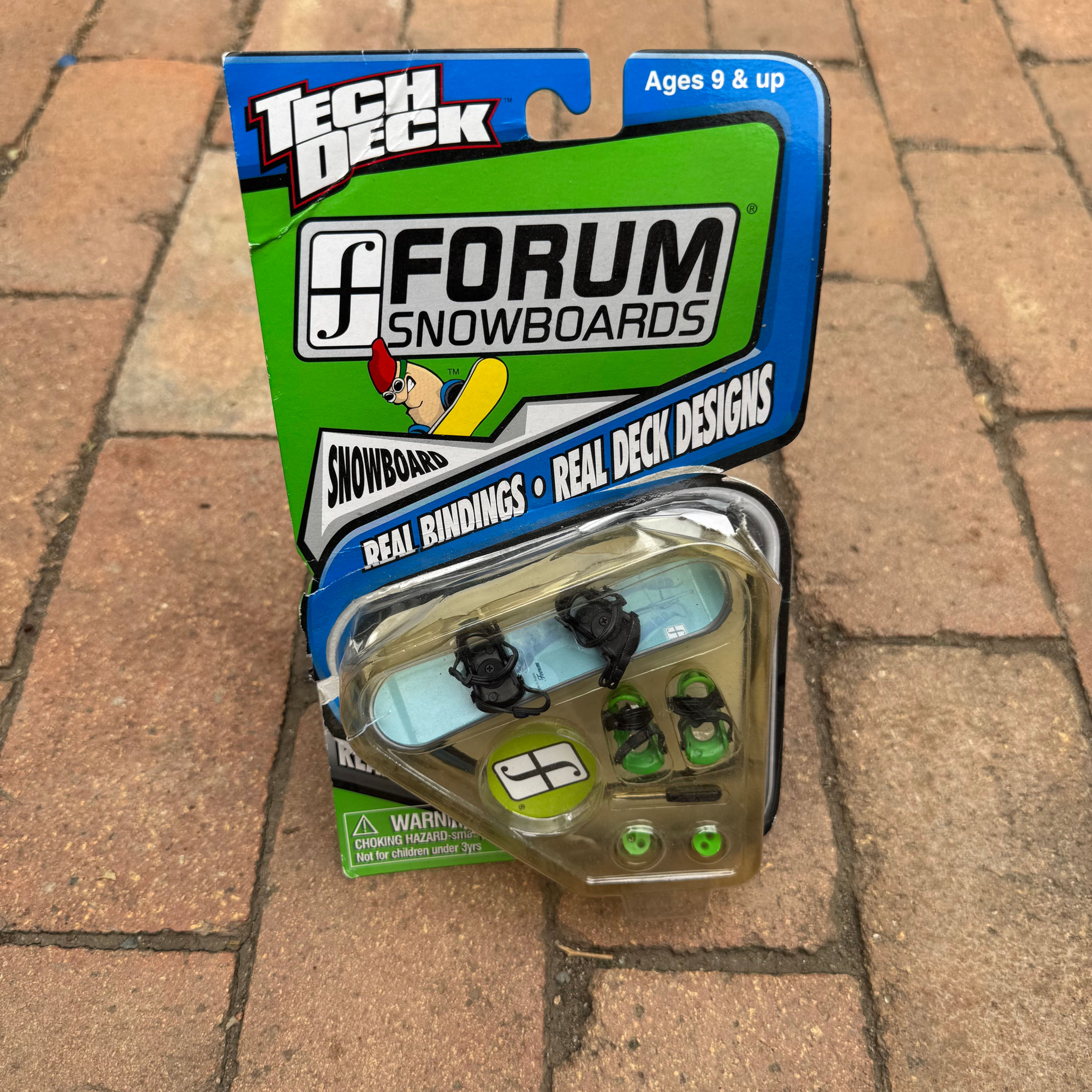 90s Forum Snowboards Peter Line Tech Deck 