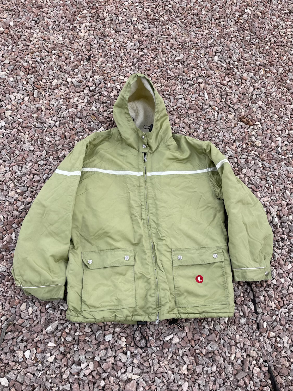 90s Twist snowboarding jacket L