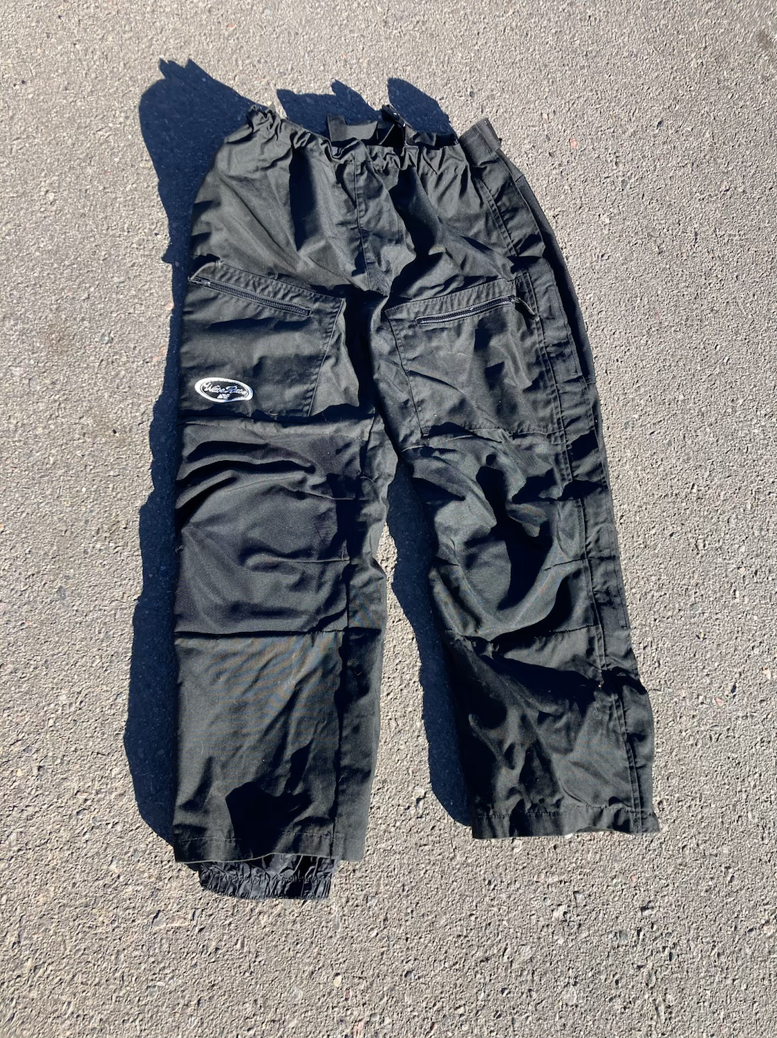 90s Wave Rave Padded Double Knee pant L
