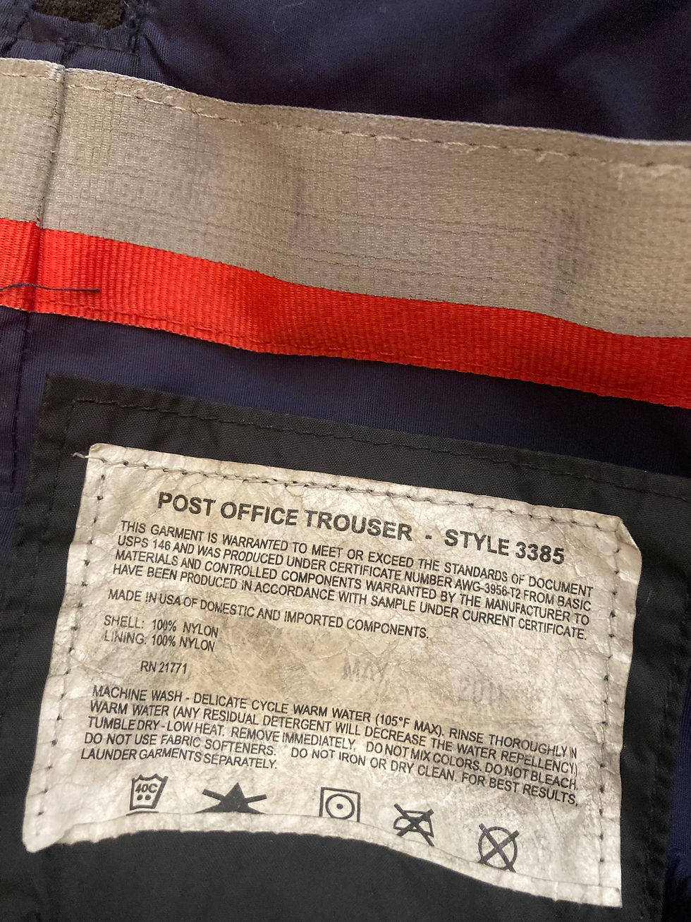 Thumbnail: Official USPS snow pant size M
