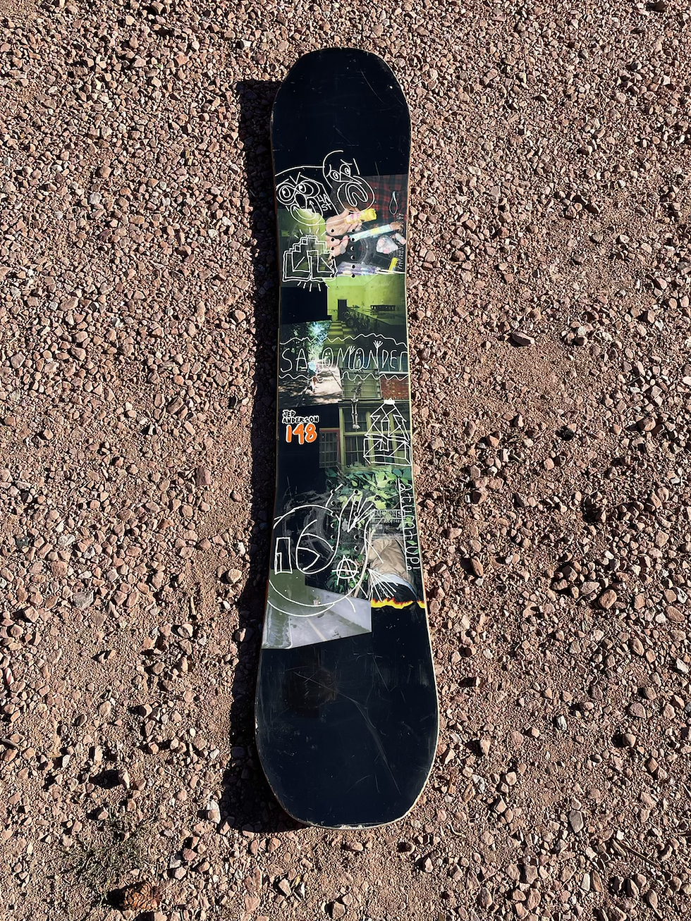Thumbnail: 2014 Jed Anderson Salomon Salomonder 148cm