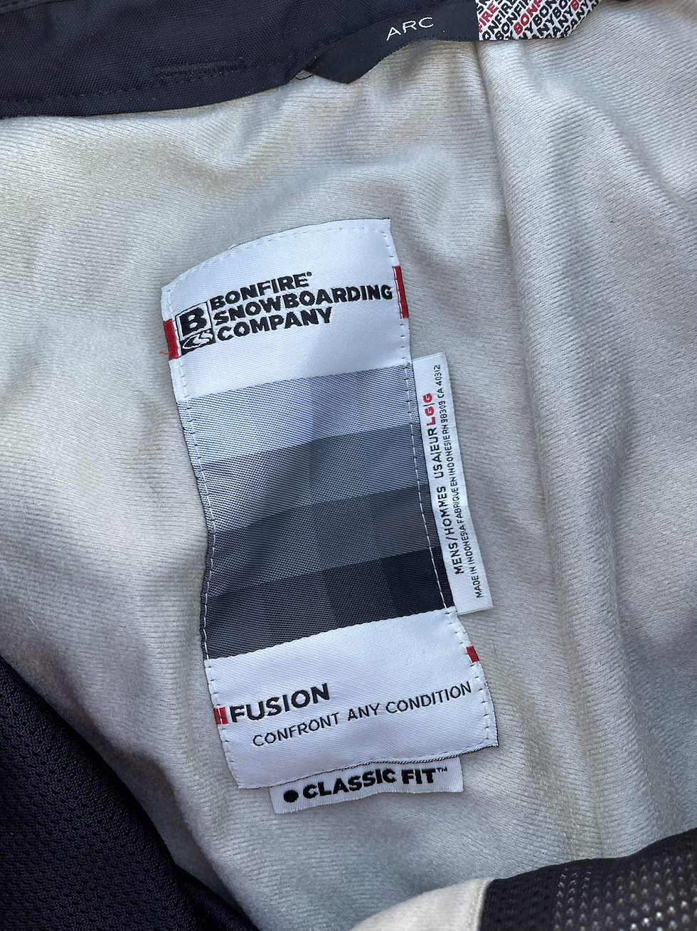 Thumbnail: Bonfire pants size L 