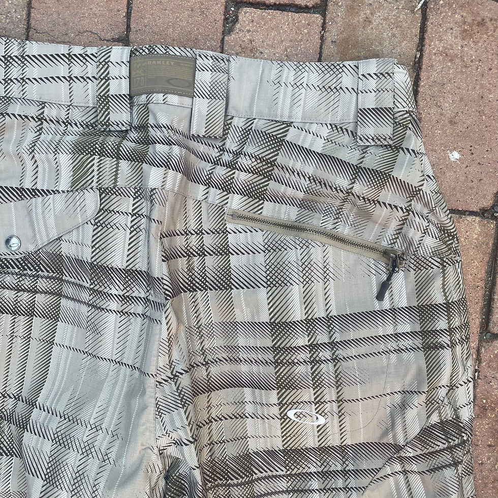 Thumbnail: Y2K Oakley Software pants size XL