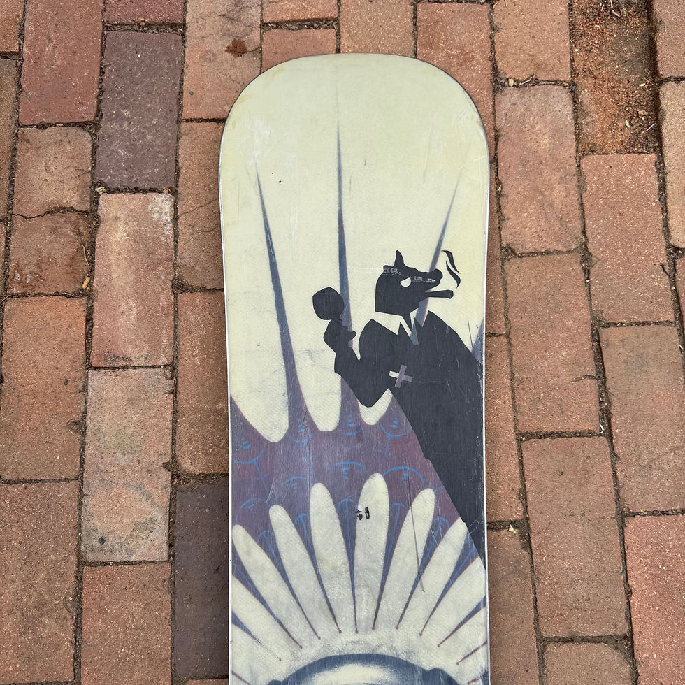 Thumbnail: 2007 Burton UnInc J.P. Solberg 154cm Pro Model Snowboard