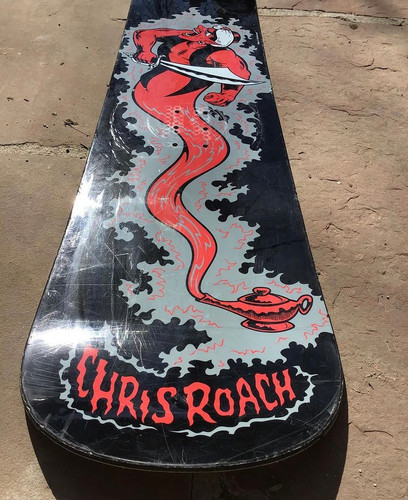1994-1995 Santa Cruz Chris Roach “genie” 155cm | Thrift Boards