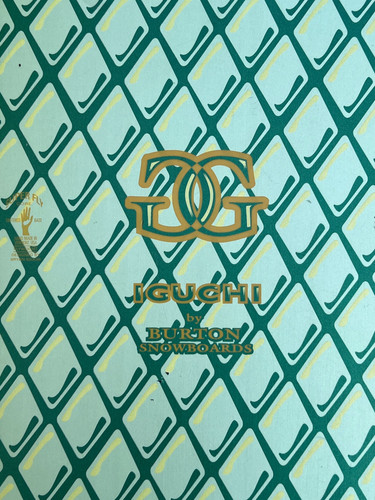 1996 Burton Bryan Iguchi “Igucci” 155cm | Thrift Boards