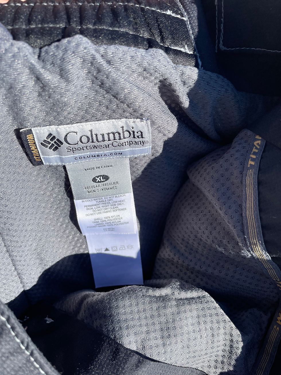 Thumbnail: Columbia titanium double knee XL 