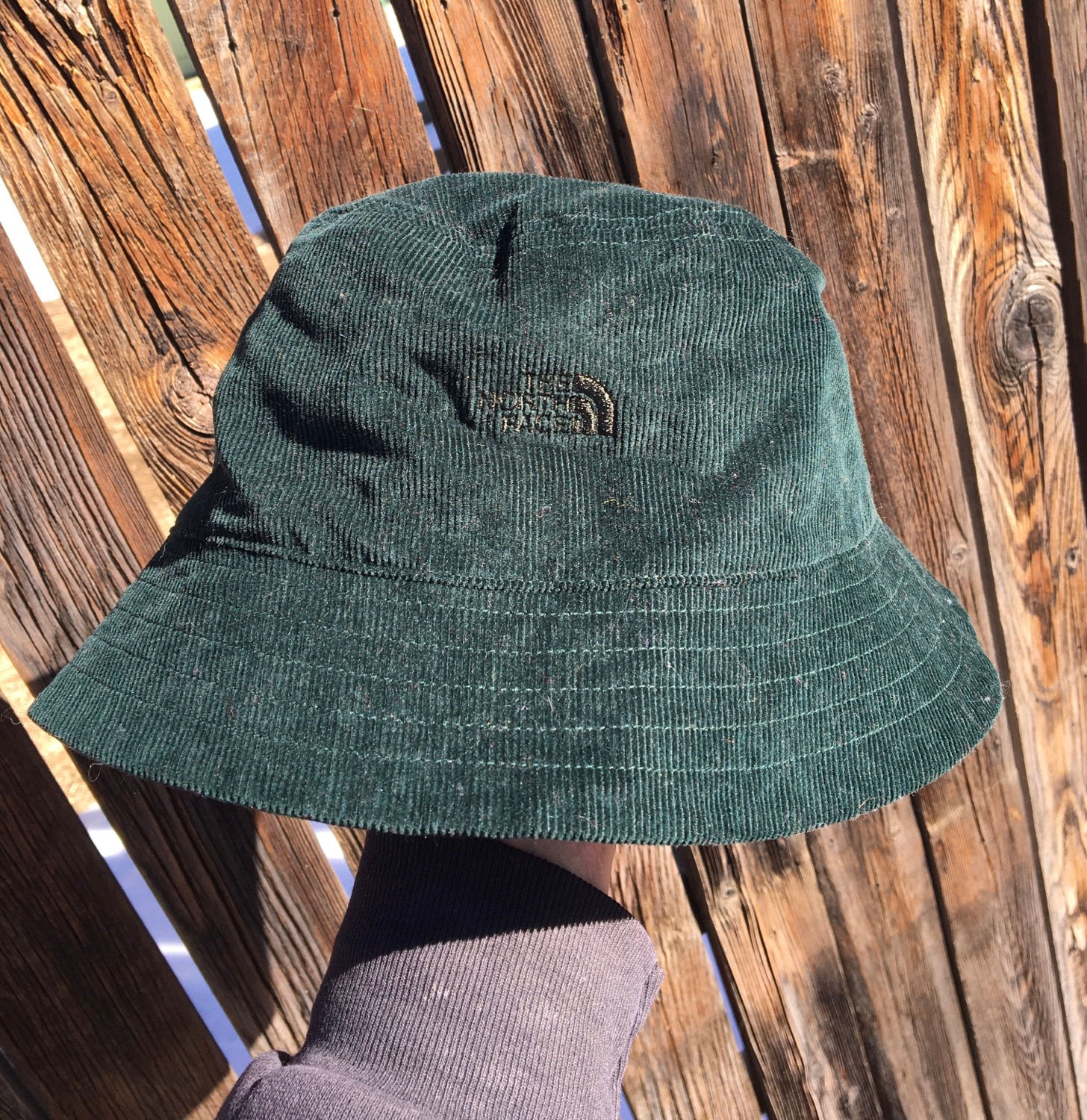 The North Face corduroy bucket 