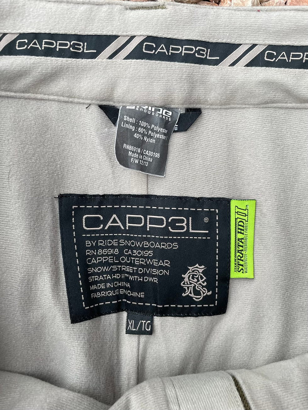 Thumbnail: Cappel snow pants size XL 