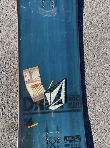 SALOMON DRIFT 156センチ 専用 SALOMON DRIFT ROCKER 156 × SIMS GREED