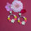 Miniature : Boucles d’oreilles couronne de fleurs