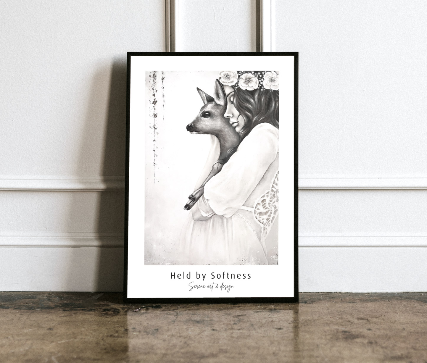 Held by Softness - Paper print