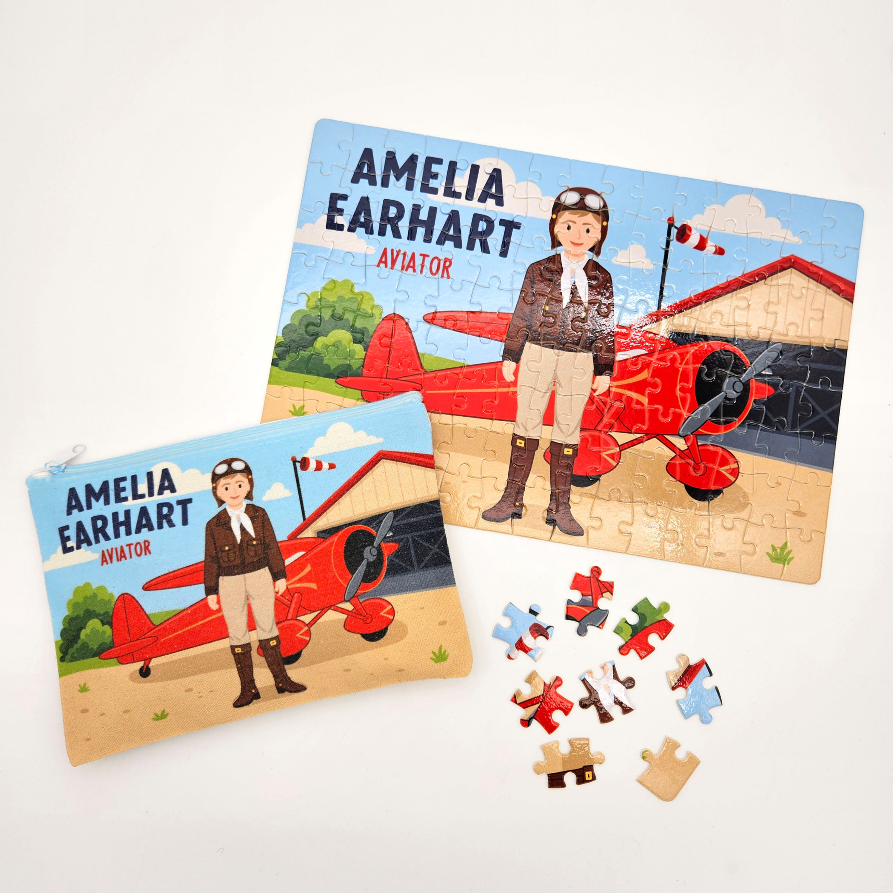 Amelia Earhart 120-Piece Puzzle