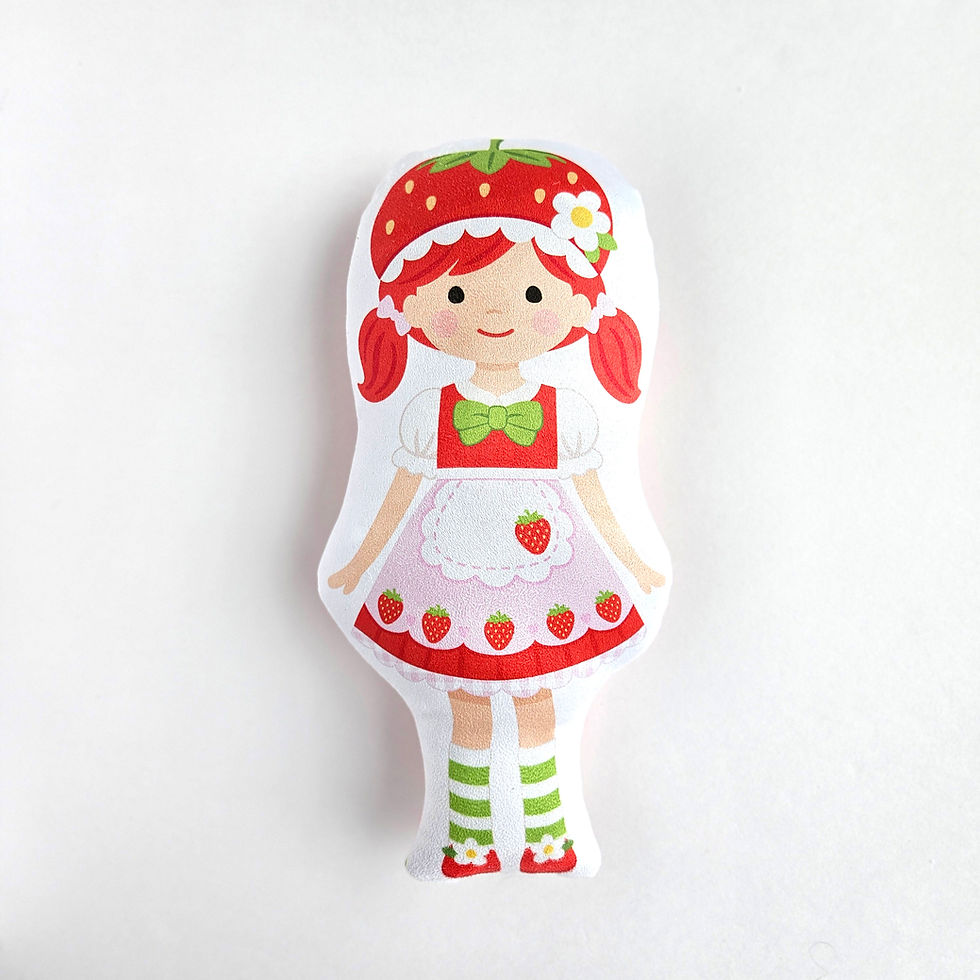 Thumbnail: Strawberry Girl Doll Sewing Kit