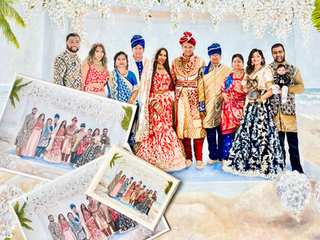 Live Wedding Painter & Commissioned Art Services | cynthiamidori