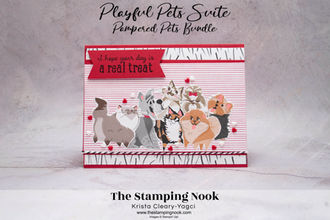 Stampin' Up! Pampered Pets Card for the Stampin' Dreams Blog Hop