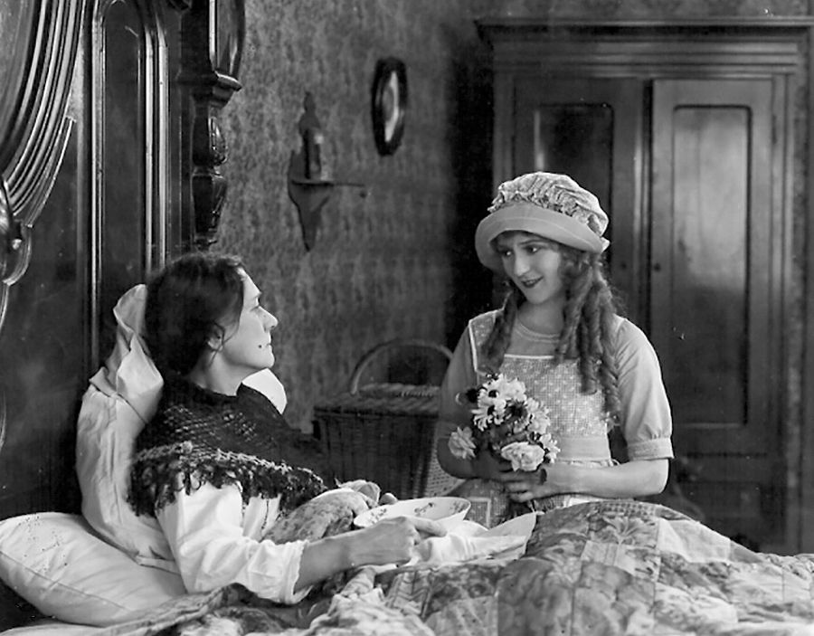 Mary in one of her many roles as a child.