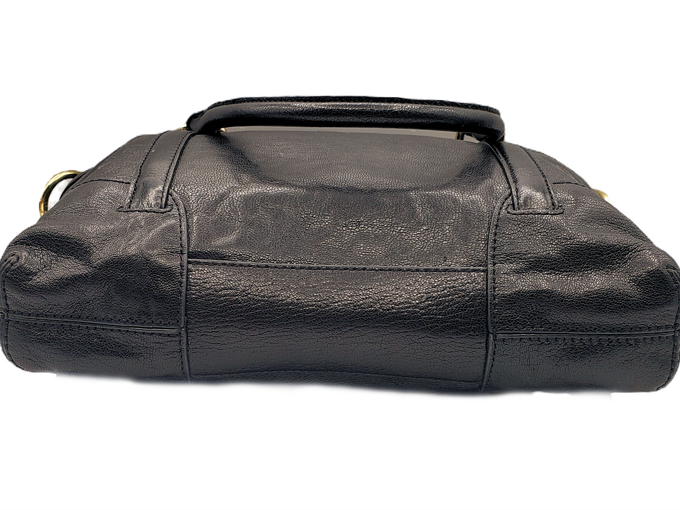 Thumbnail: Michael Kors McGraw Slim Satchel bottom view