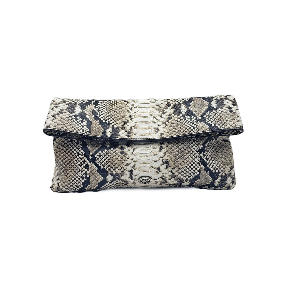Michael Kors Collection Snake Clutch