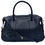 Thumbnail: Micaehl Kors Julia Black Leather Satchel Bag back view
