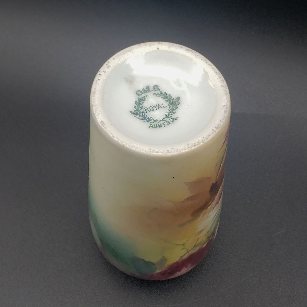 Thumbnail: Vintage  O.&E.G.  Royal Austria Antique Mini Vase