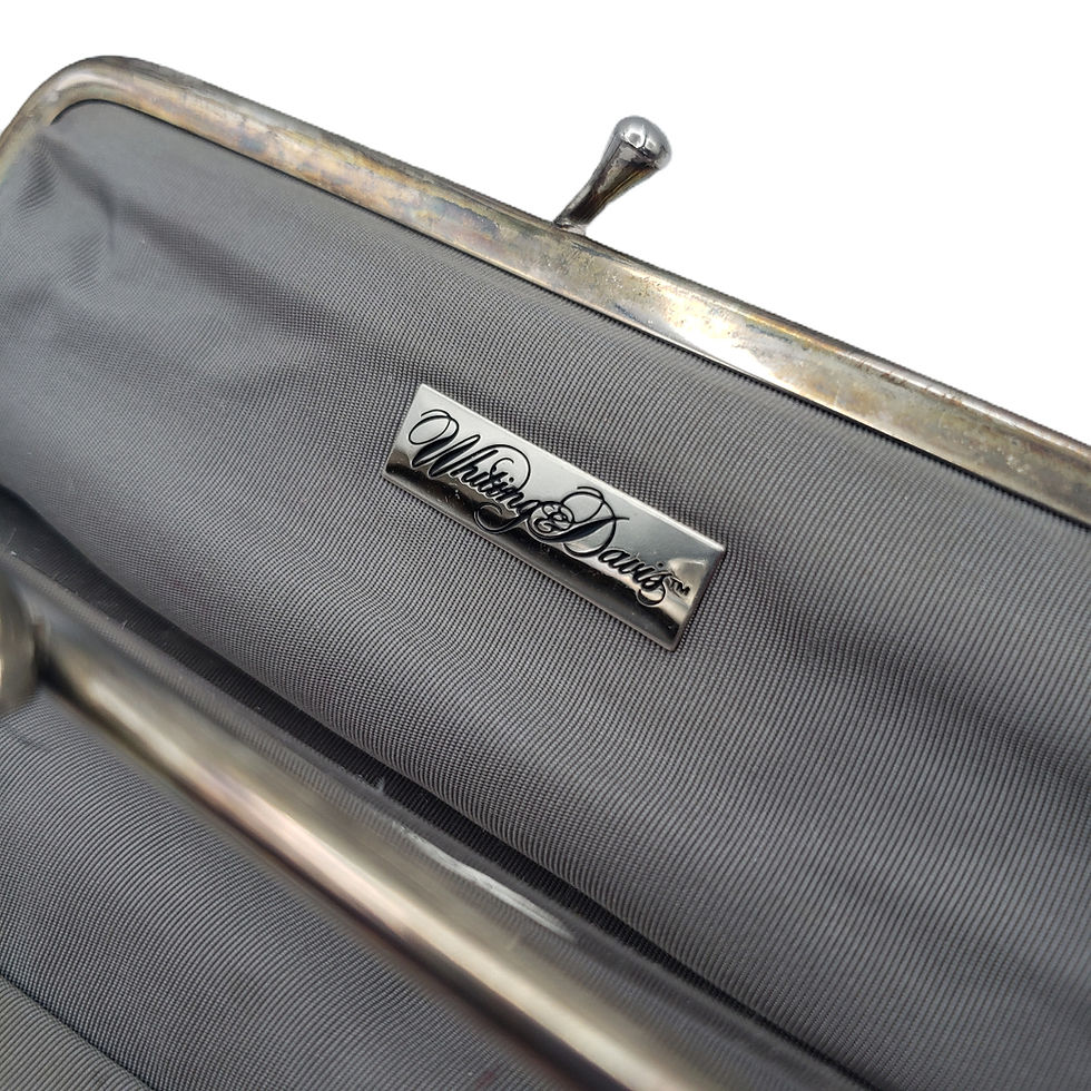 Thumbnail: Vintage Whiting & Davis Accessory Pouch