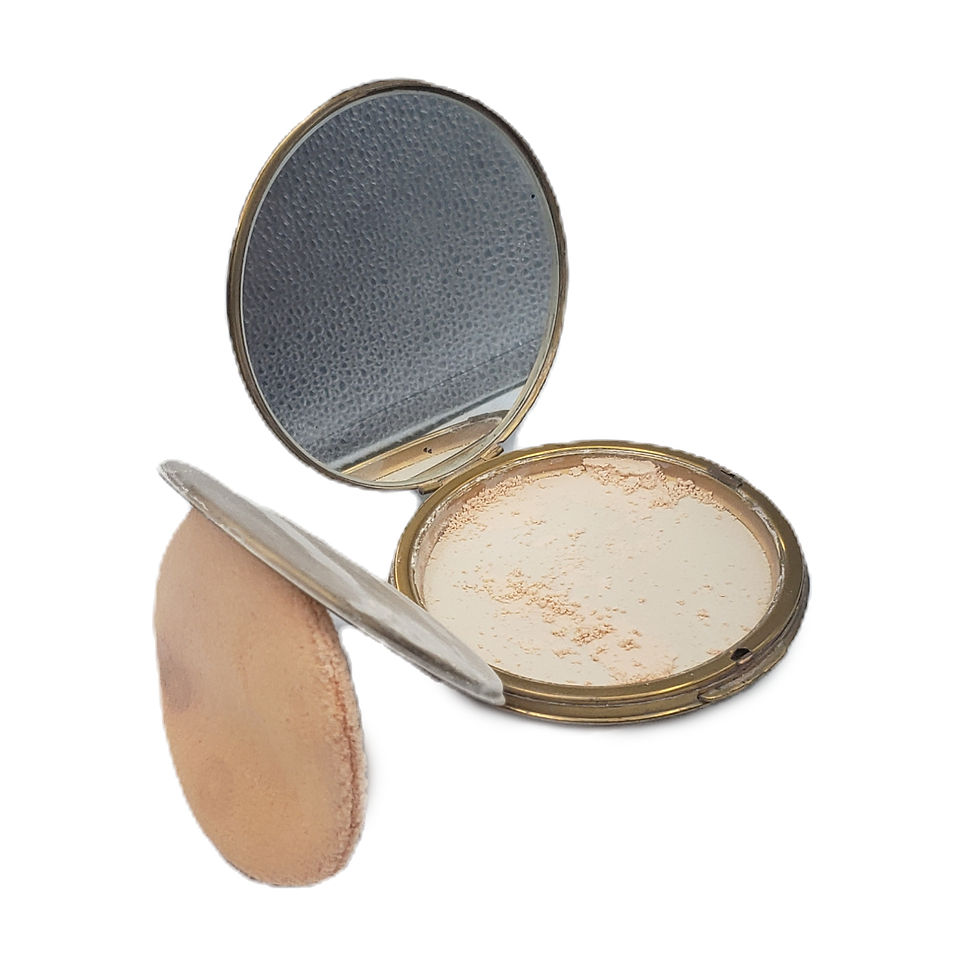 Thumbnail: Vintage Columbia Fifth Avenue Powder Compact