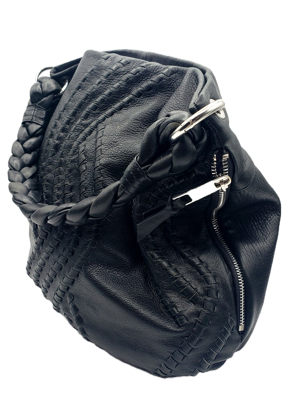 Thumbnail: Fenn Wright Manson Leather Hobo Bag side view