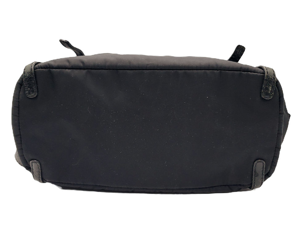 Thumbnail: Kate Spade Nylon & Leather Satchel Bag bottom view