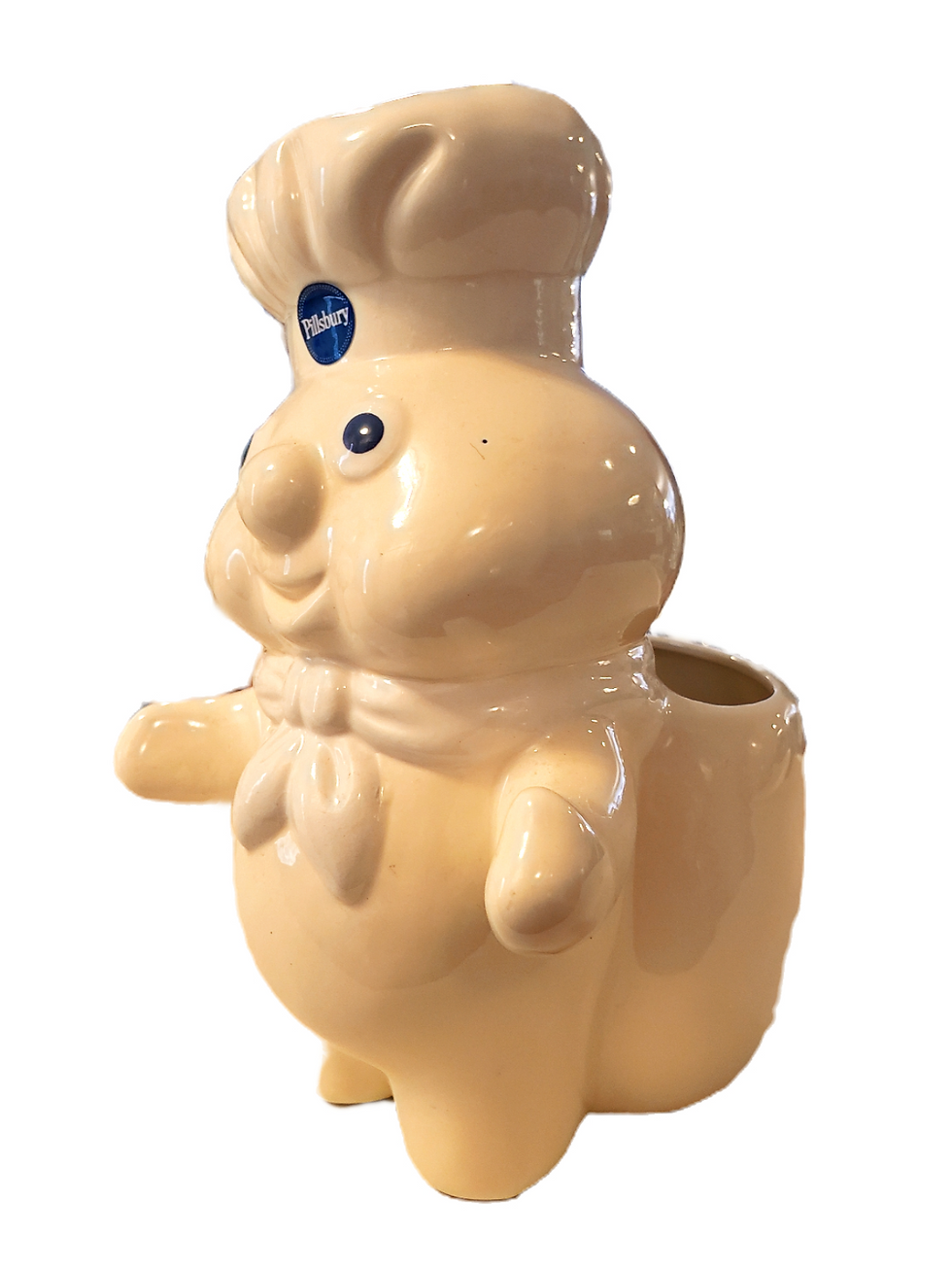 Pillsbury Dough Boy Utensil Holder side view