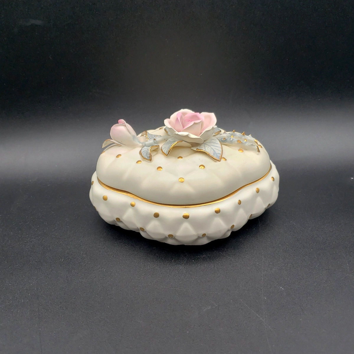 Vintage Ceramina de Cuernavaca Mexican Trinket Box